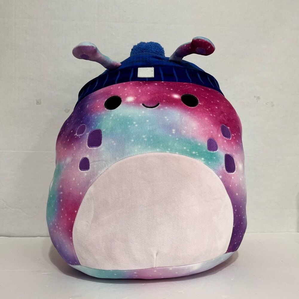 Squishmallows Daxxon The Alien With Beanie RARE 16”